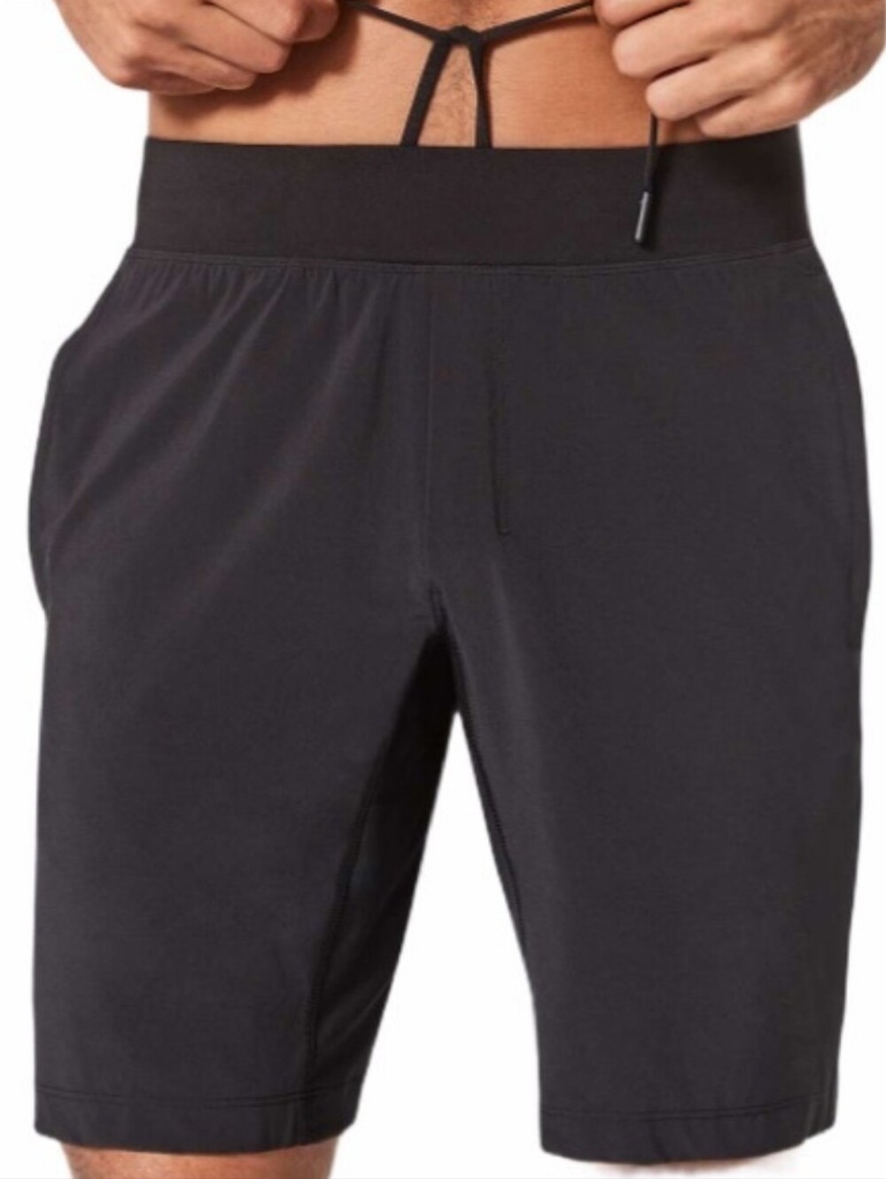 Lululemon T.H.E. Black Linerless Shorts Size Large